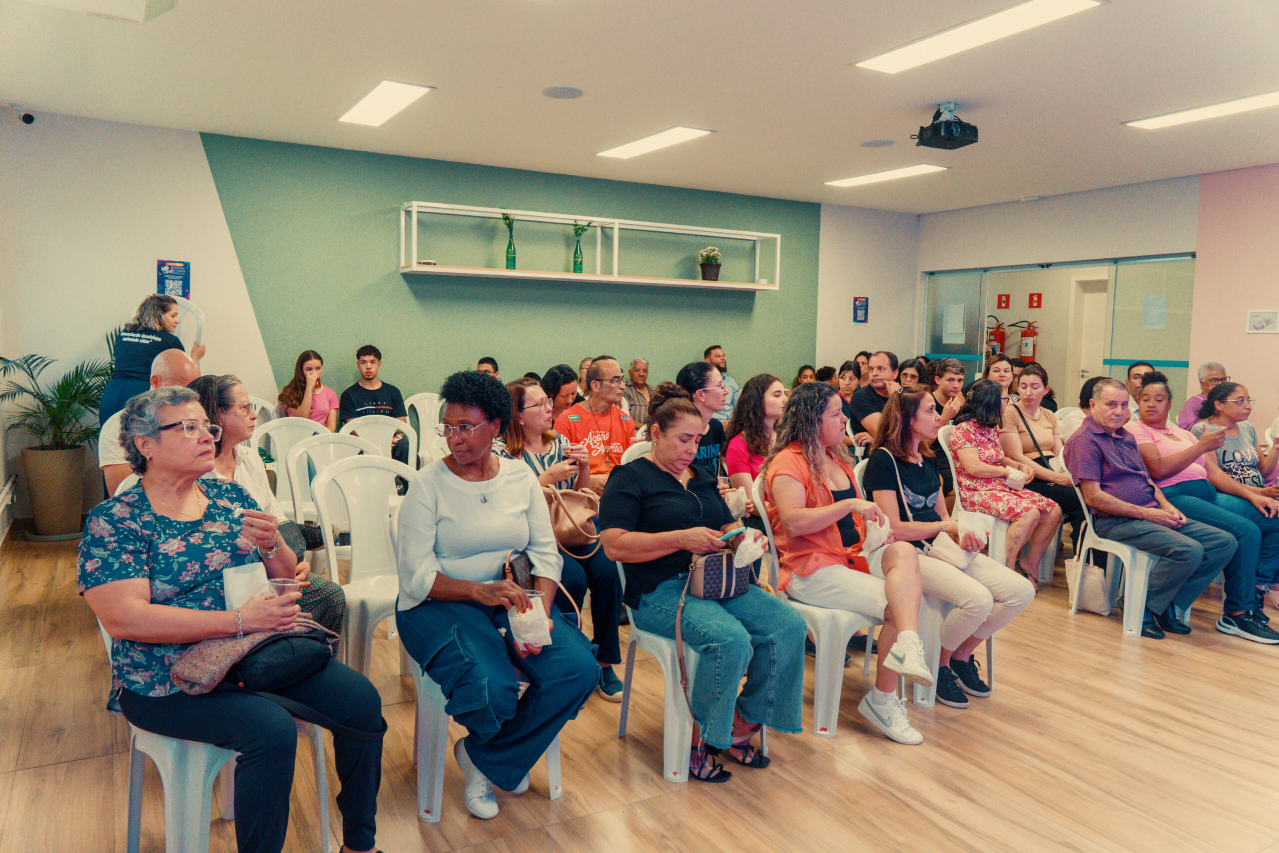 1º Festival de Cinema Católico em São José dos Campos, na Associação Guadalupe. Foto: Casaltake