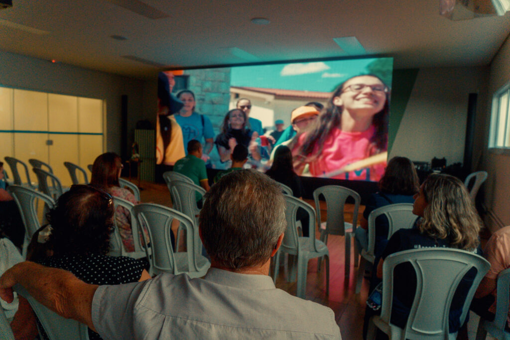 O 1º Festival de Cinema Católico encantou o público de São José dos Campos (SP) nos dias 25 e 26 de outubro, na Associação Guadalupe. Foto: Casaltakes
