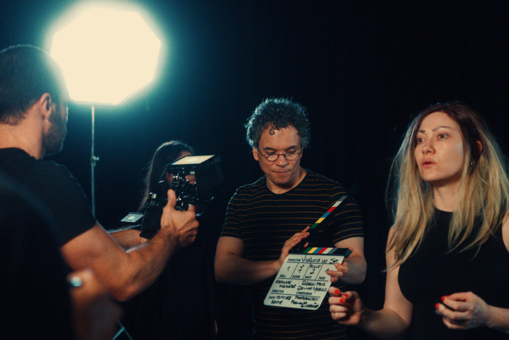 Workshop Vivência no Set no 1º Festival de Cinema Católico (Foto: @casaltakes)