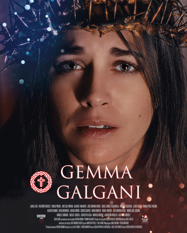 Cartaz do filme Gemma Galgani (Divulgação Kolbe Arte)