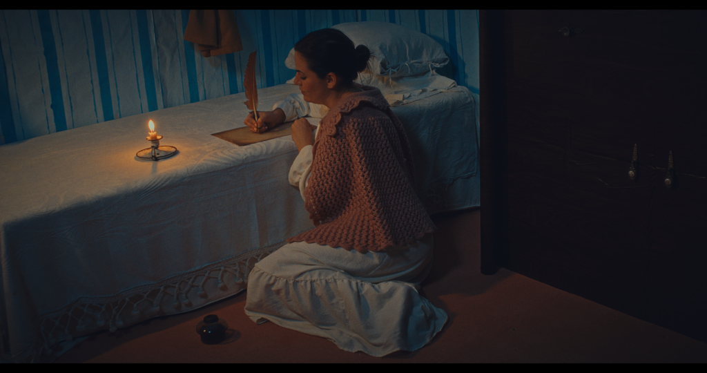 Cena do filme “Gemma Galgani” (Divulgação: Kolbe Arte)