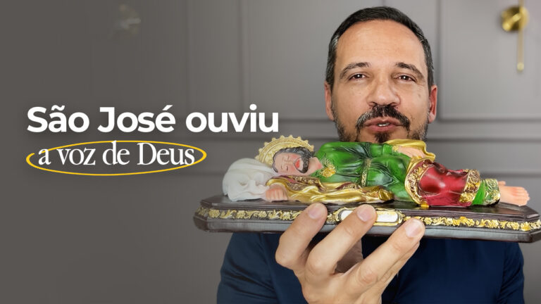 São José ouviu a voz de Deus (Divulgação: Kolbe Arte)