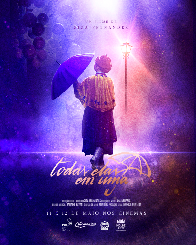 Cartaz Oficial do filme Todas Elas em Uma - Ziza Fernandes