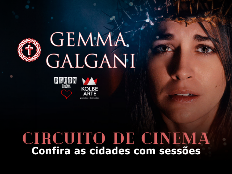 Filme “Santa Gemma Galgani” chega aos cinemas com circuito confirmado em várias cidades