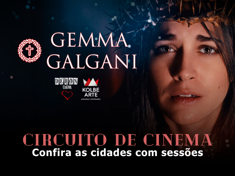 Filme “Santa Gemma Galgani” chega aos cinemas com circuito confirmado em várias cidades
