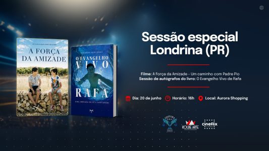 DR RICARDO - LIVRO + FILME - LONDRINA 20 JUNHO 2026
